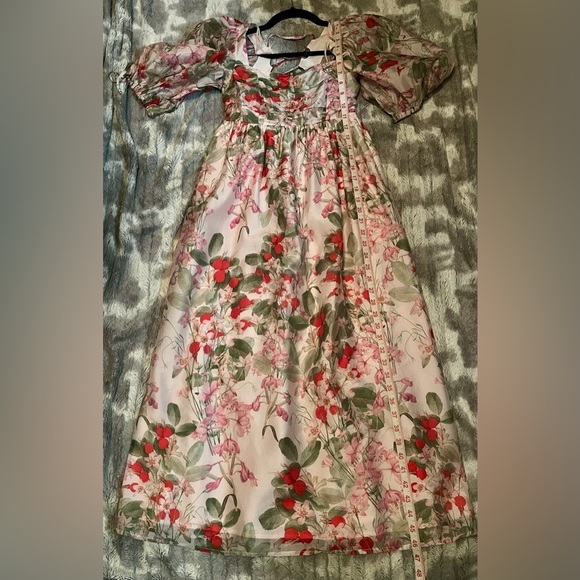 & OTHER STORIES Babydoll Tied Sleeve Detail Dress Size EUR 32 - Picture 9 of 11